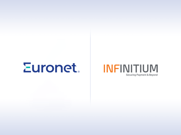 An image with the Euronet and Infinitium logos