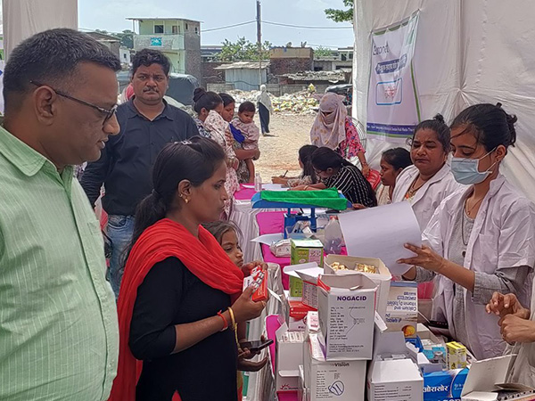 Photo of Euronet India's day of free medical care