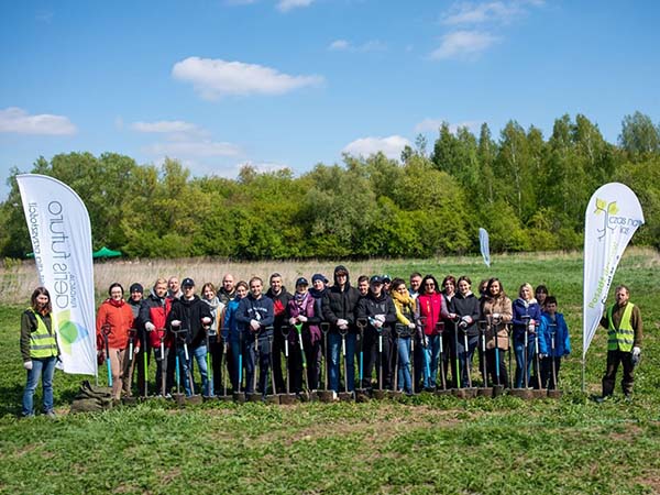 A photo of Euronet employees in Poland