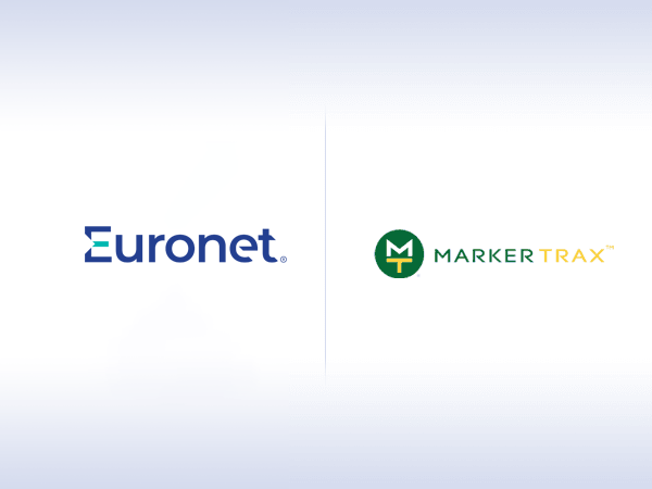 An image with the Euronet and Marker Trax logos