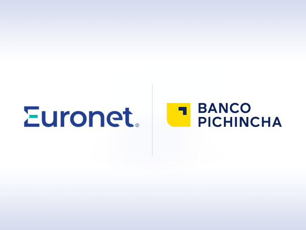 An image with the Euronet and Banco Pichincha logos