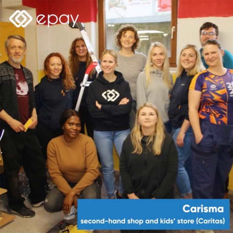 An image showing epay Germany employees at their 2023 Days of Caring events