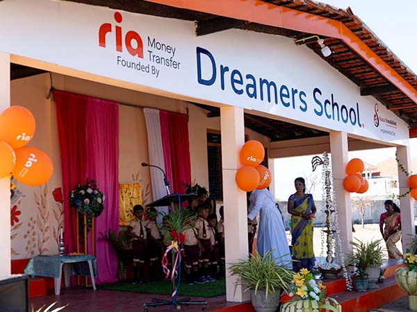 An image of the preschool Ria Money Transfer founded in Sri Lanka.