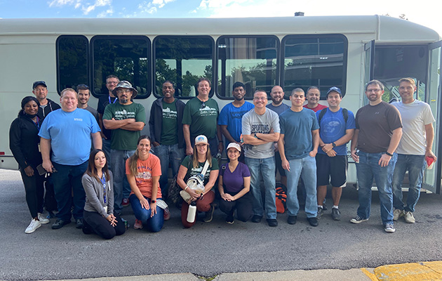 Photo of Kansas City Euronet at its Day of Caring